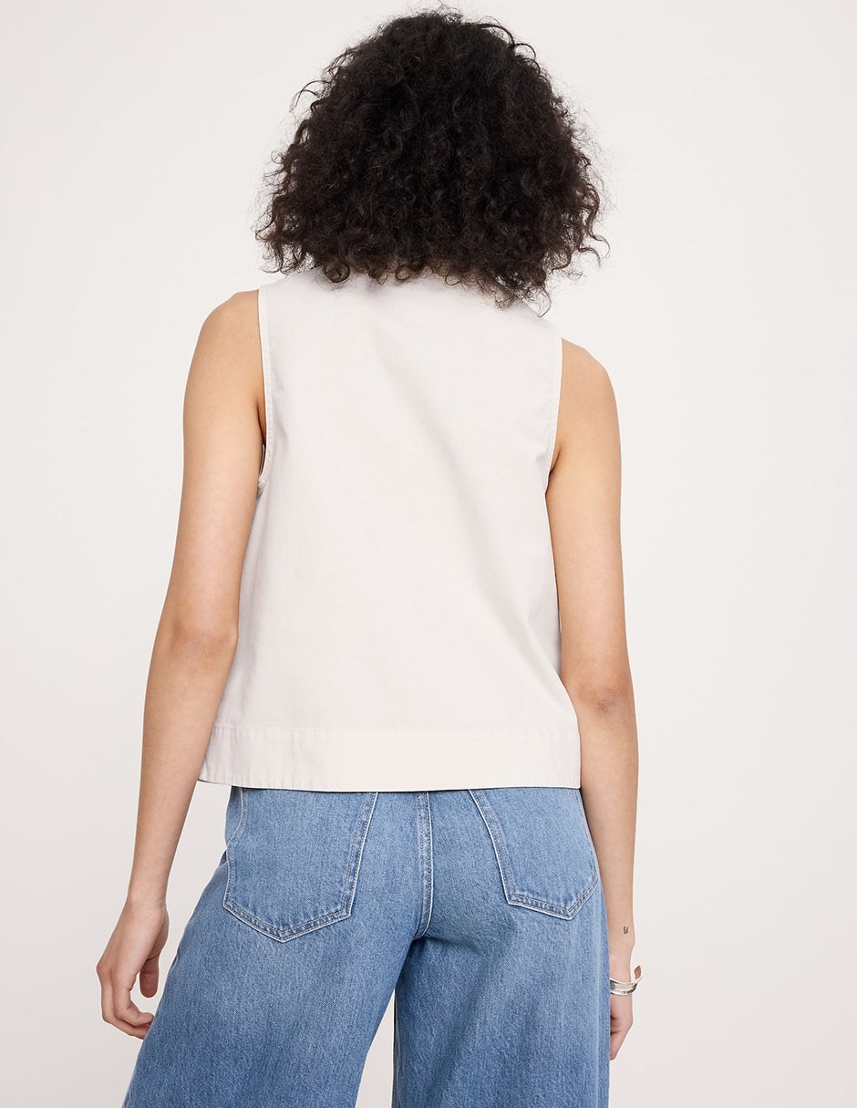 Blusa sin manga para mujer 2