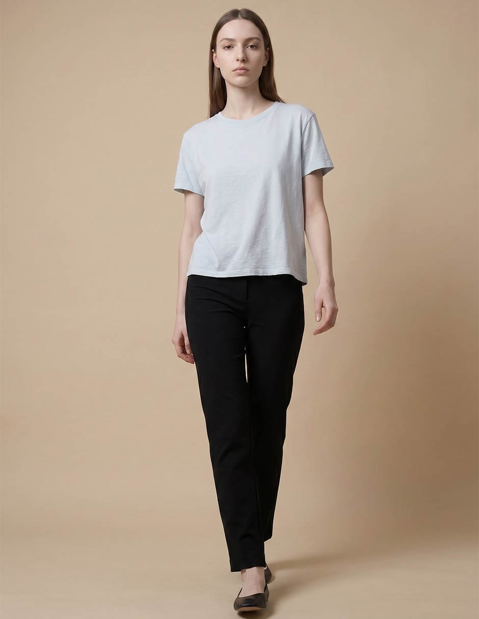Playera manga corta Br Factory cuello redondo para mujer