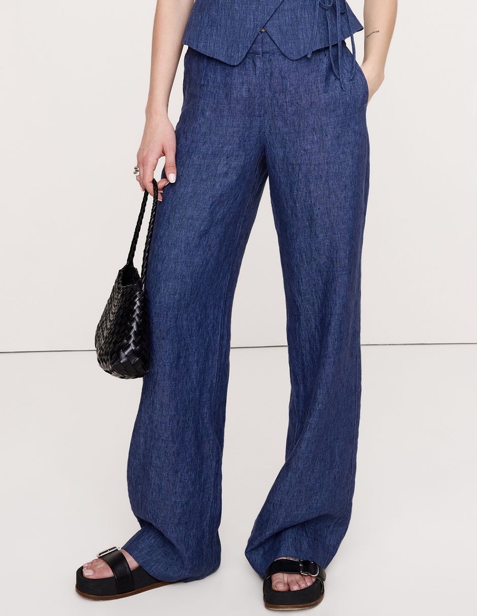 Pantalón relaxed amplio para mujer Pantalón relaxed amplio para mujer