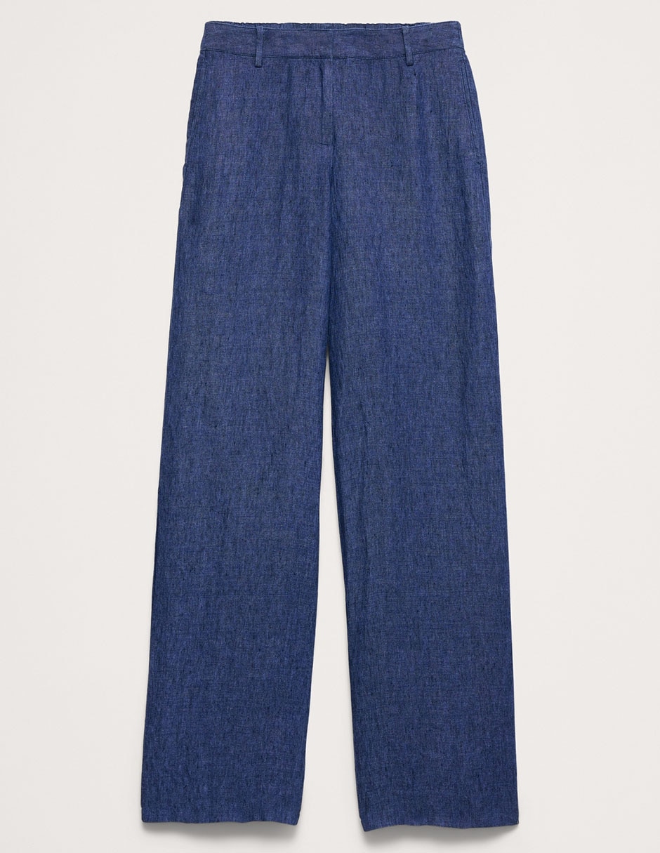Pantalón relaxed amplio para mujer 4