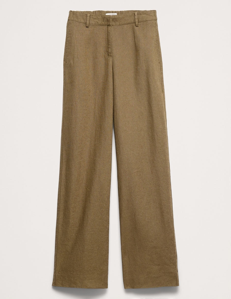 Pantalón relaxed amplio para mujer