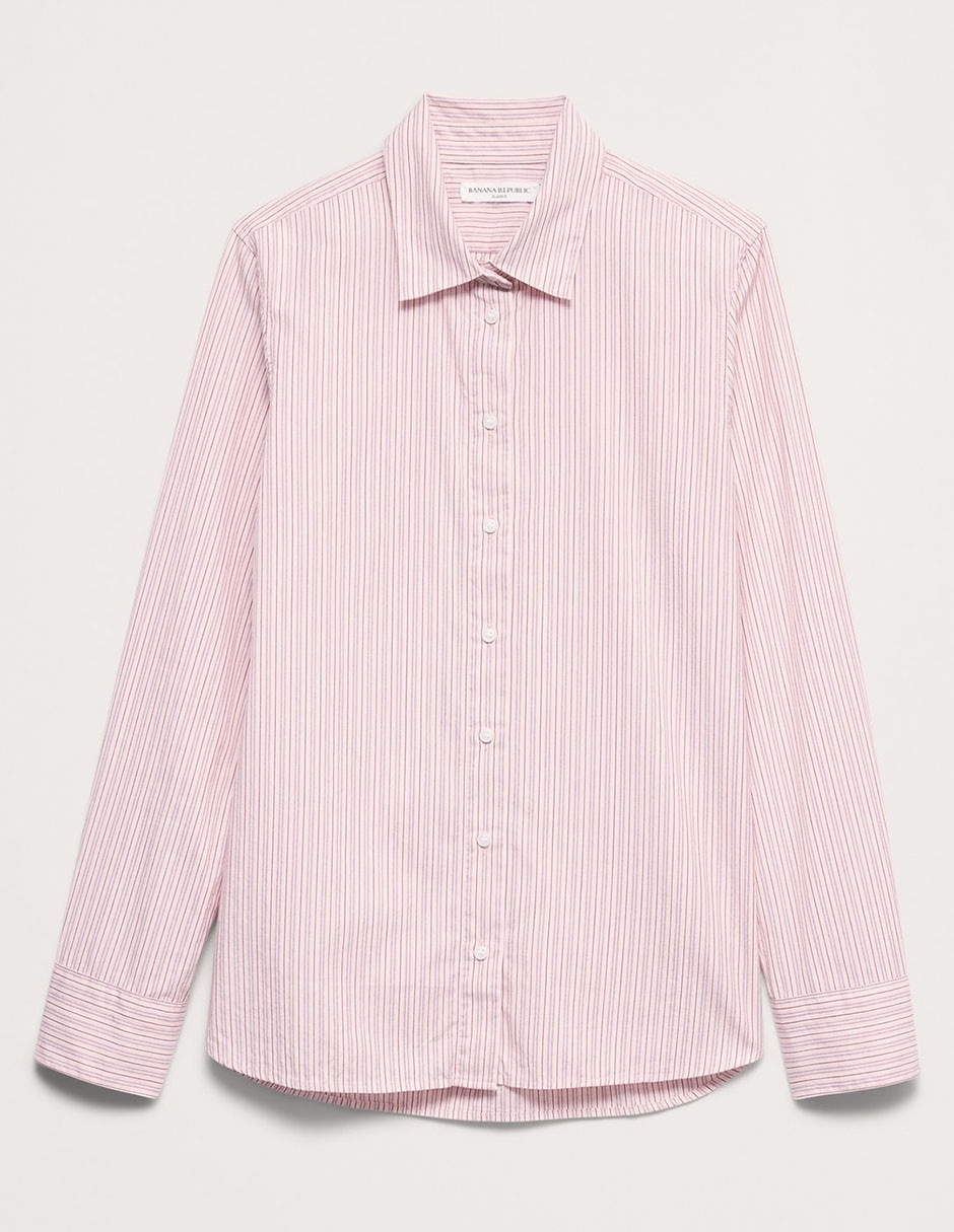 Camisa de algodón manga larga para mujer 4