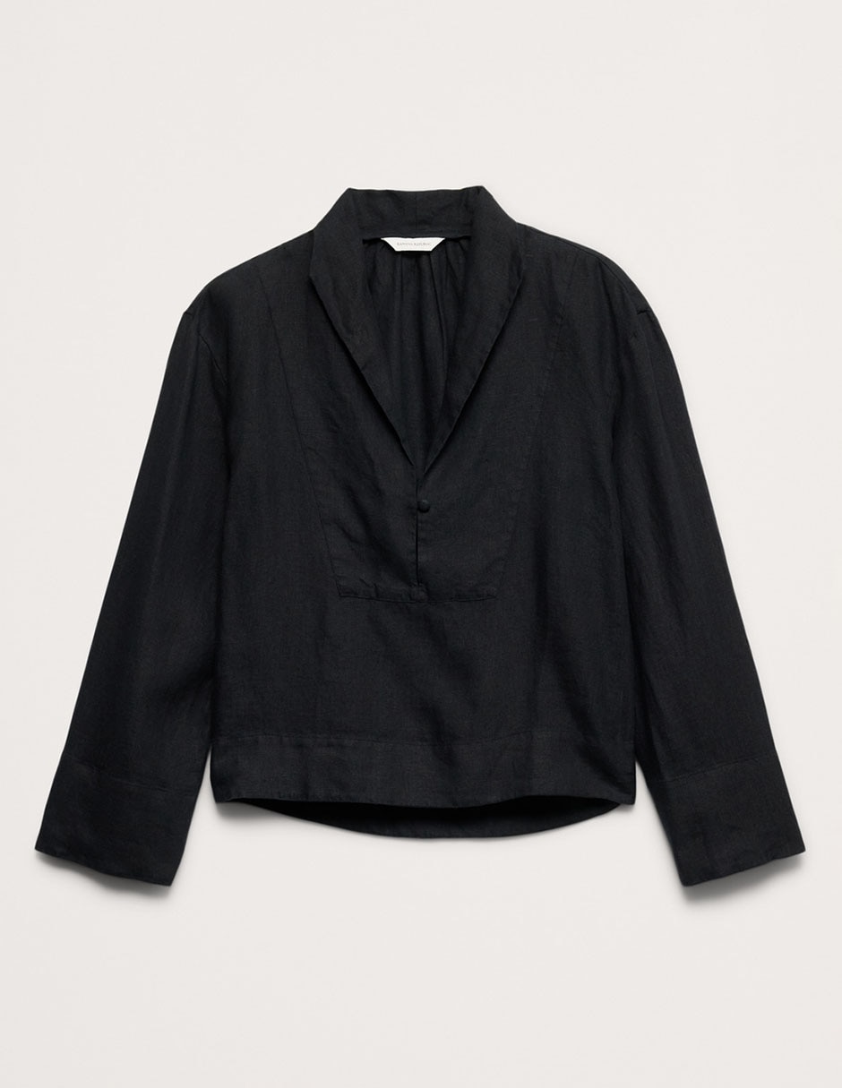 Blusa manga larga para mujer 4