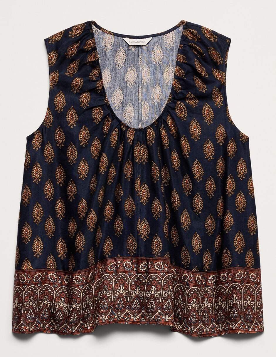 Blusa sin manga para mujer 2
