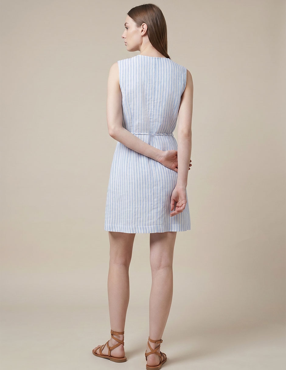 Vestido a la rodilla casual para mujer 2