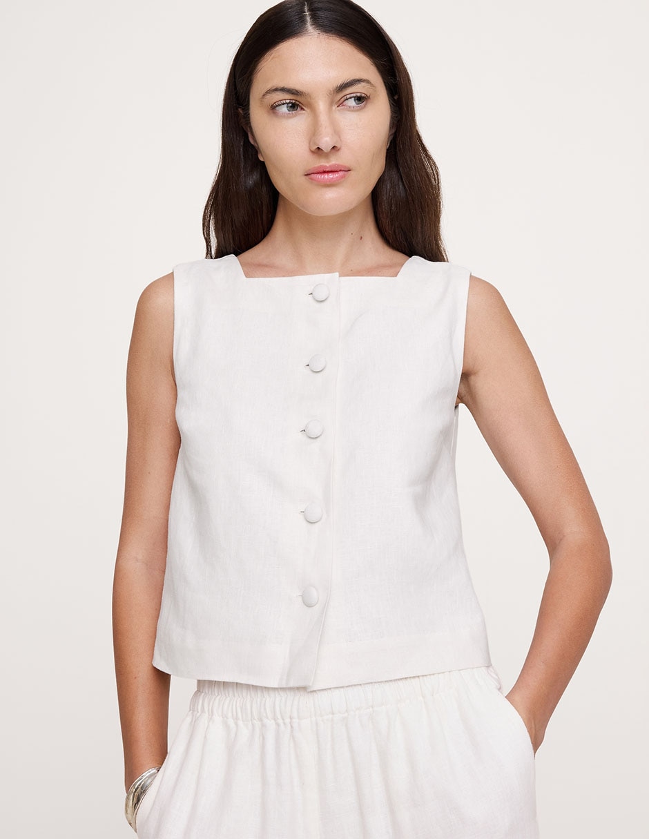 Blusa de tirantes para mujer