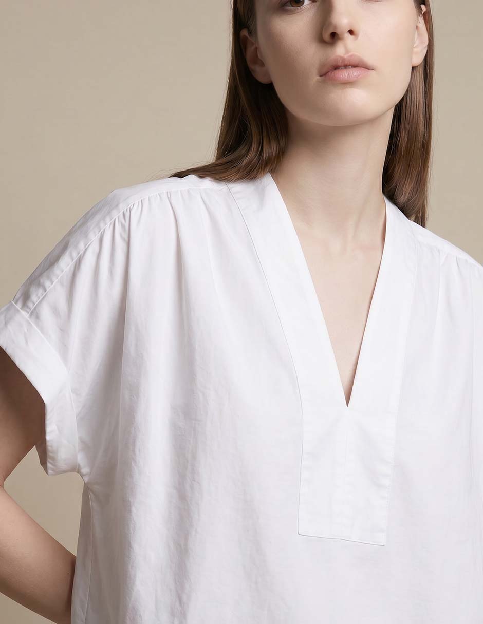 Blusa manga corta para mujer 3