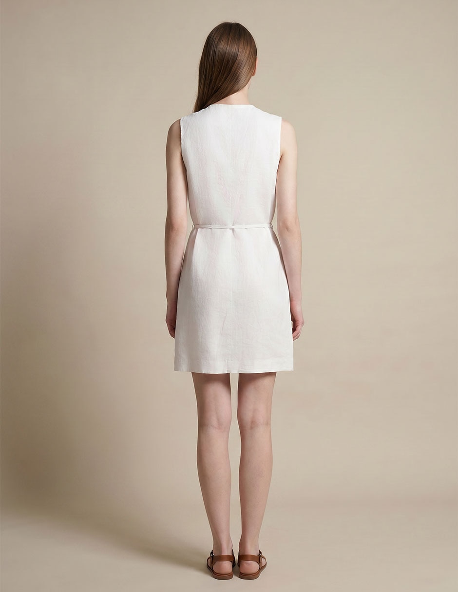 Vestido a la rodilla casual para mujer 3
