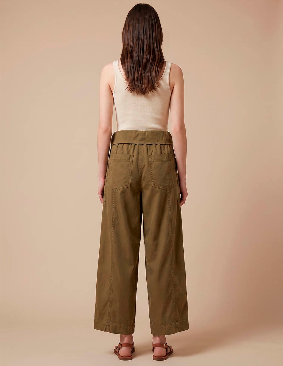 Pantalón relaxed amplio para mujer 2