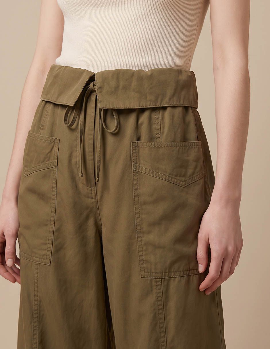 Pantalón relaxed amplio para mujer 3