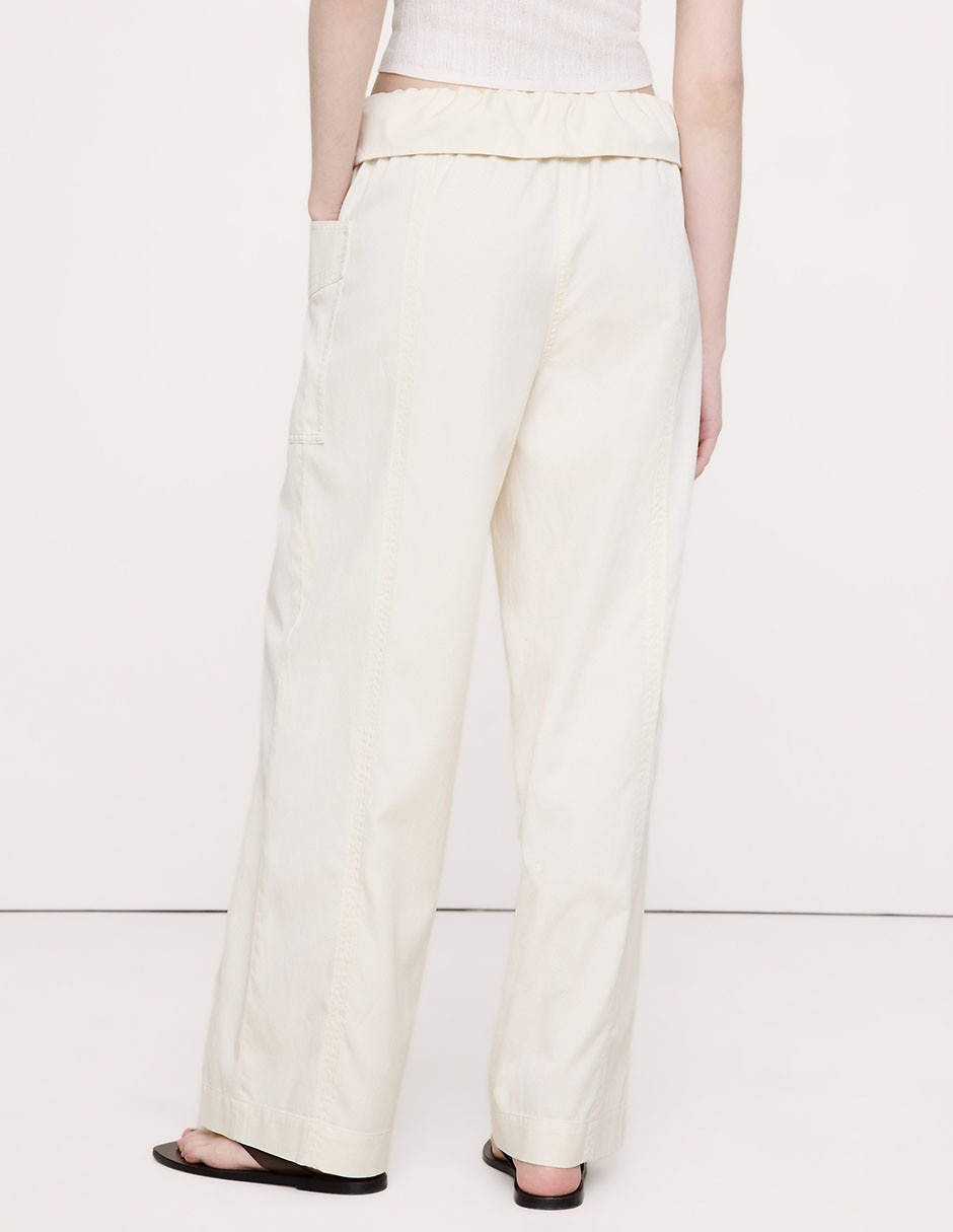 Pantalón relaxed wide leg para mujer 2