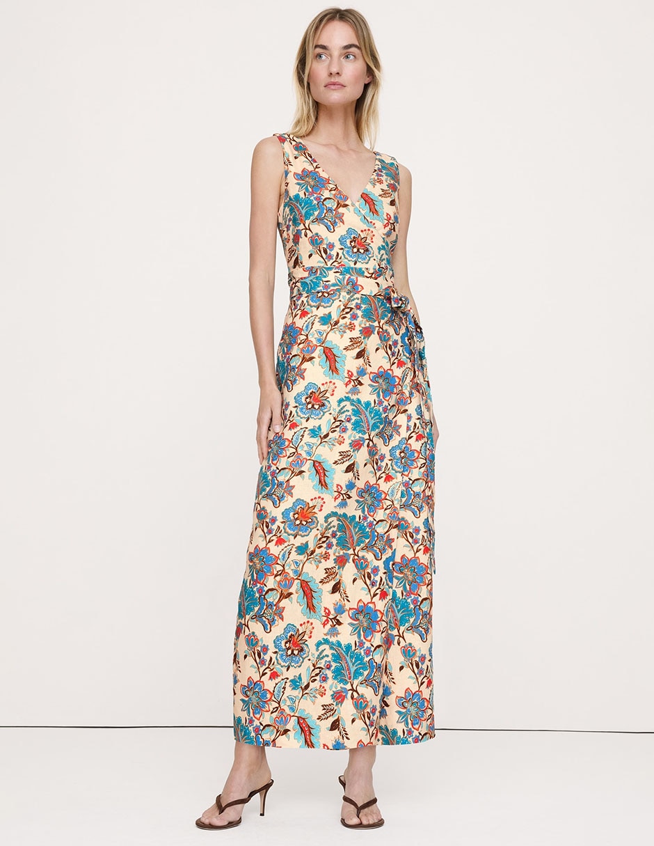 Vestido midi casual para mujer