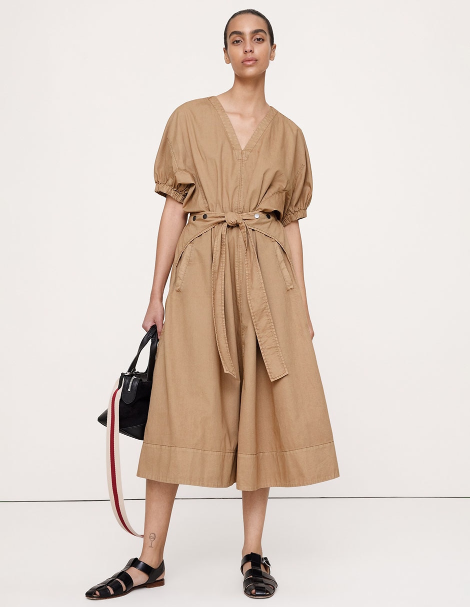 Vestido midi casual para mujer Vestido midi casual para mujer