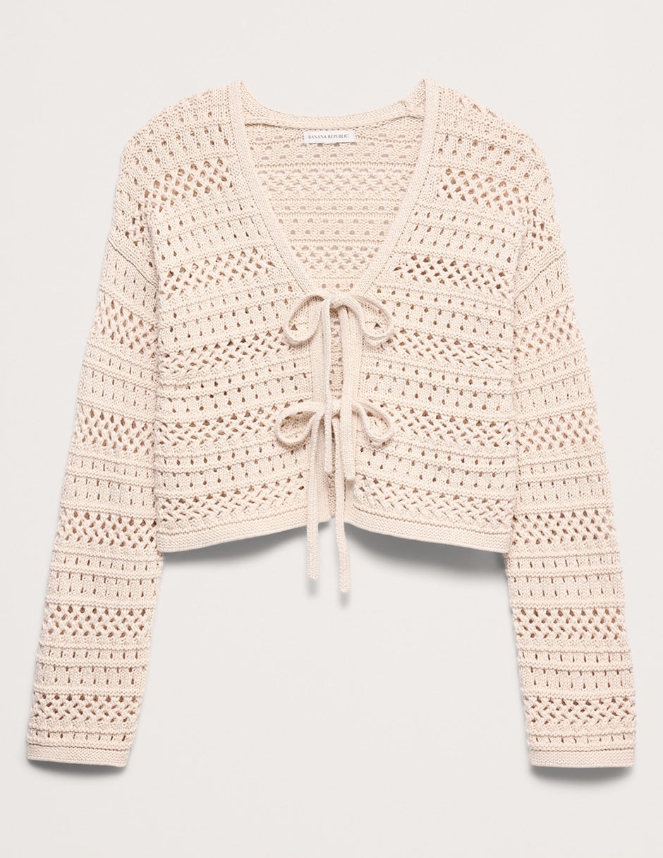 Suéter cuello V para mujer