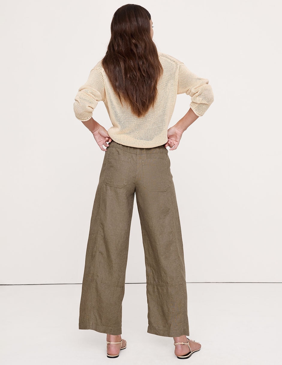 Pantalón relaxed amplio para mujer 2