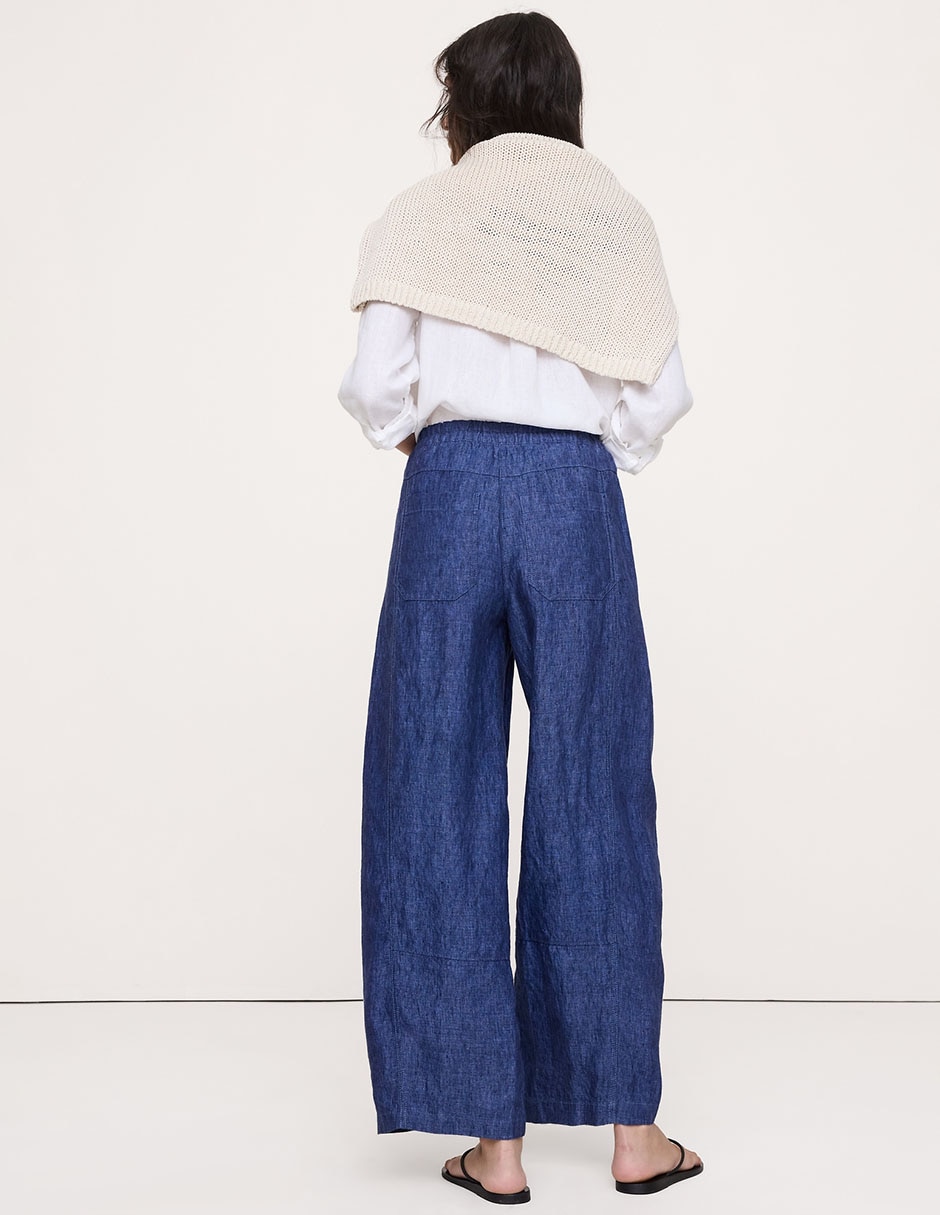 Pantalón relaxed amplio para mujer 5
