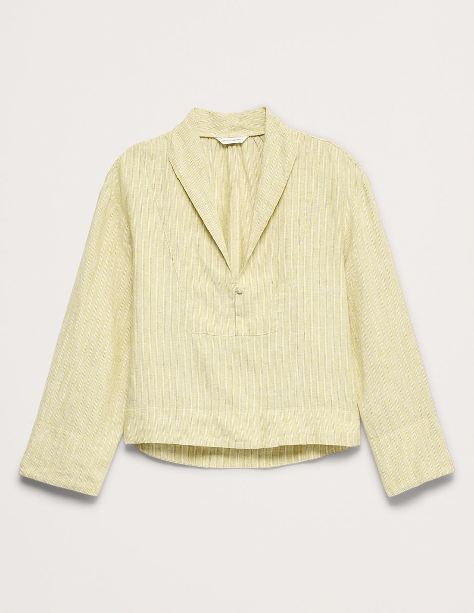 Blusa manga larga para mujer 4