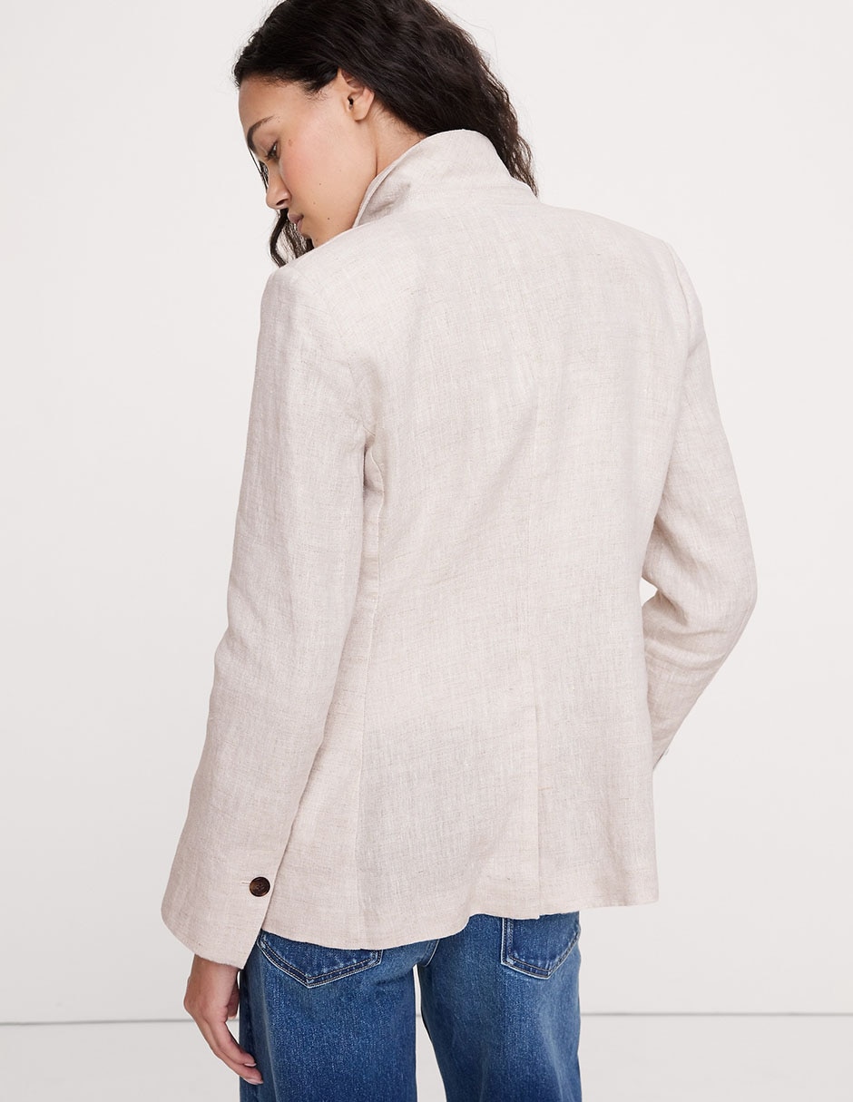 Saco sastreado casual para mujer 8