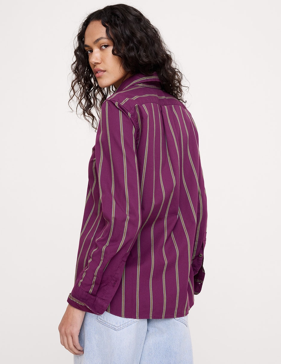 Camisa Everyday Breezy manga larga para mujer