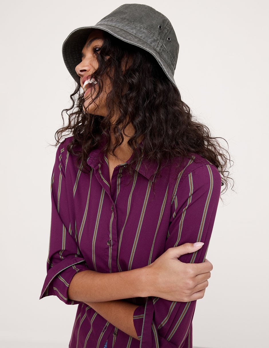 Camisa Everyday Breezy manga larga para mujer