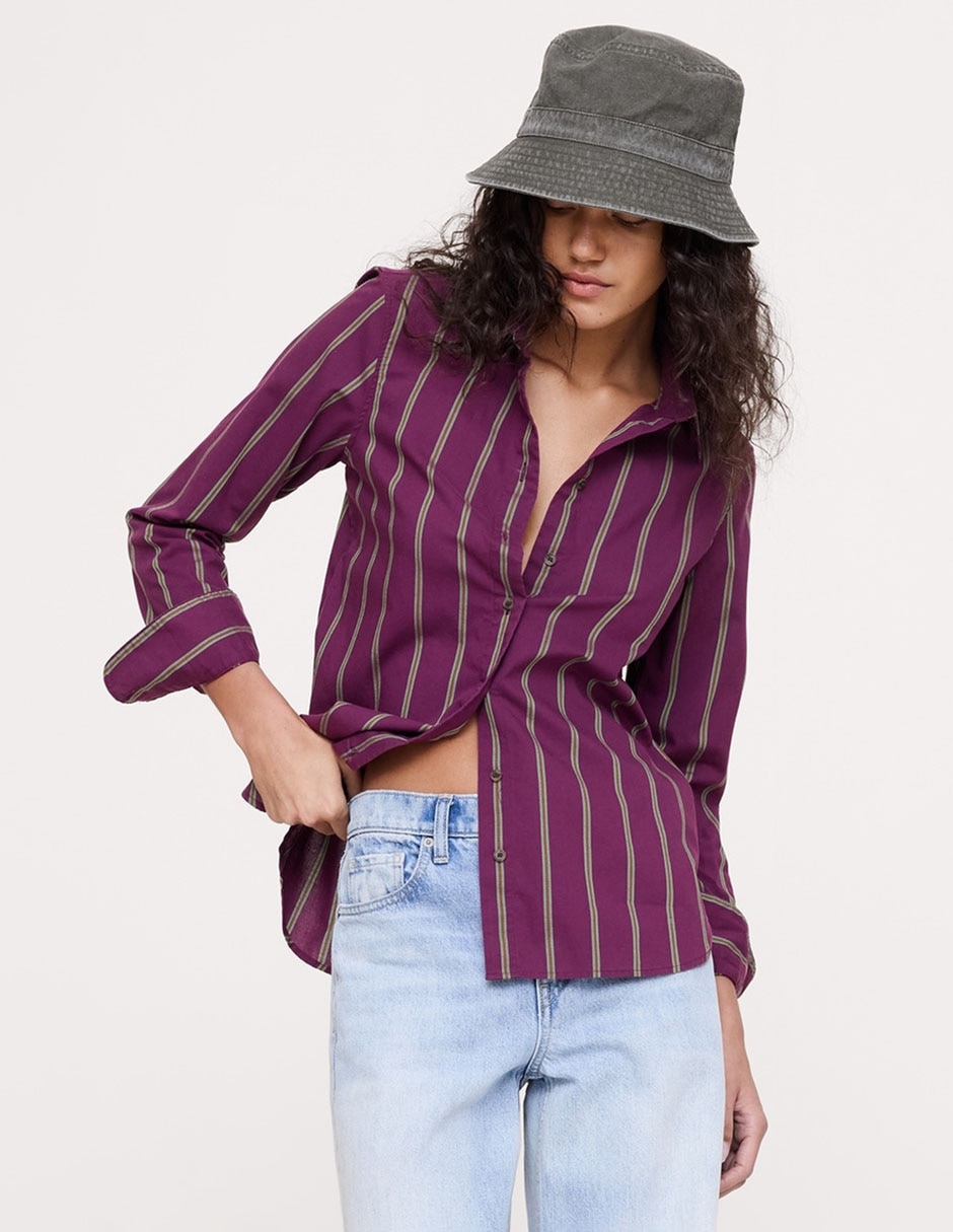 Camisa Everyday Breezy manga larga para mujer Camisa Everyday Breezy manga larga para mujer