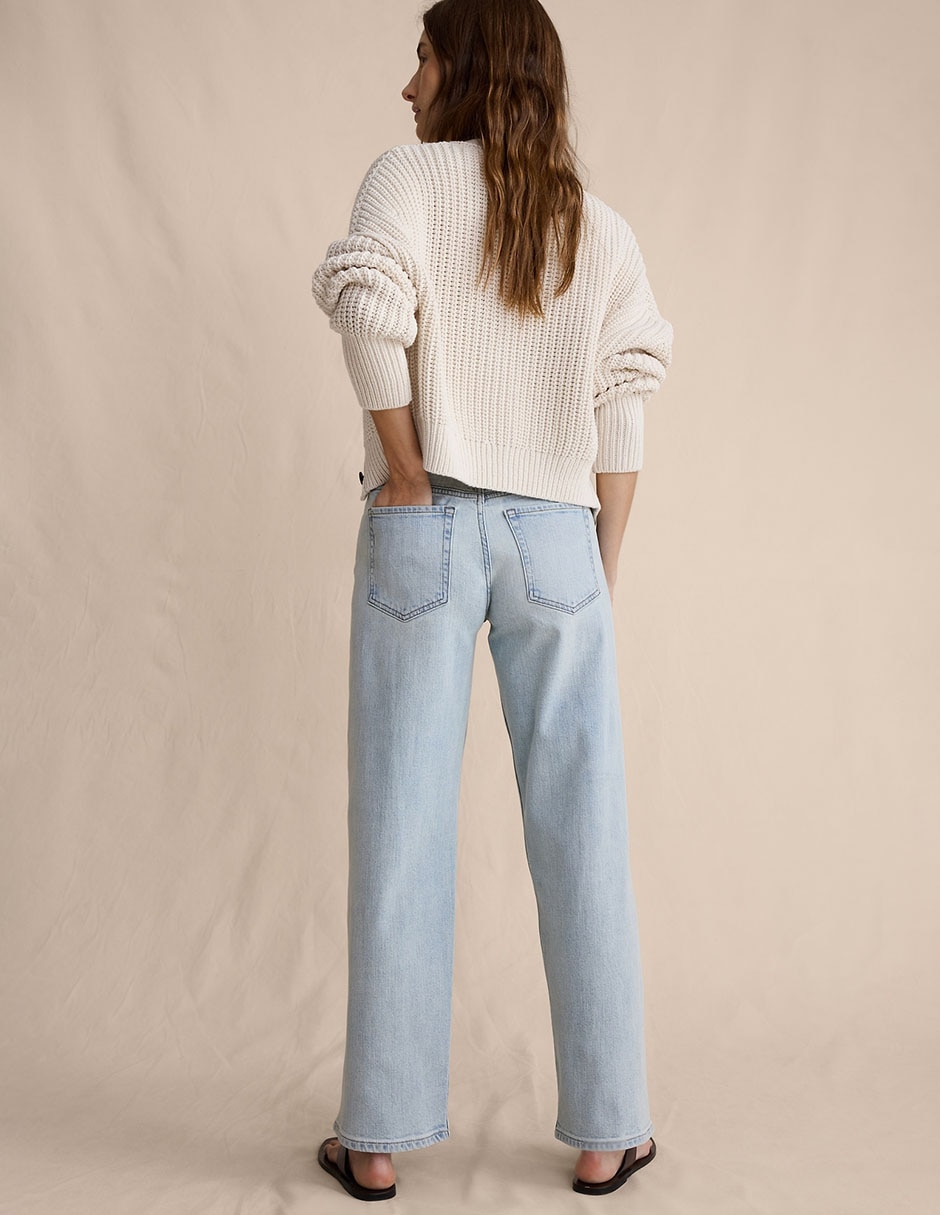 Jeans recto para mujer 5