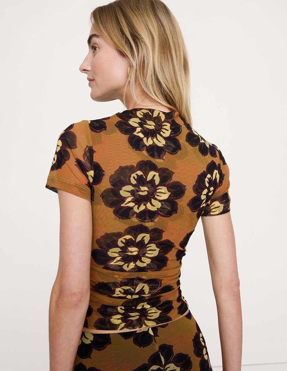 Blusa Banana Republic manga corta para mujer