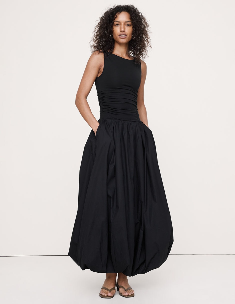 Vestido Largo Casual Para Mujer