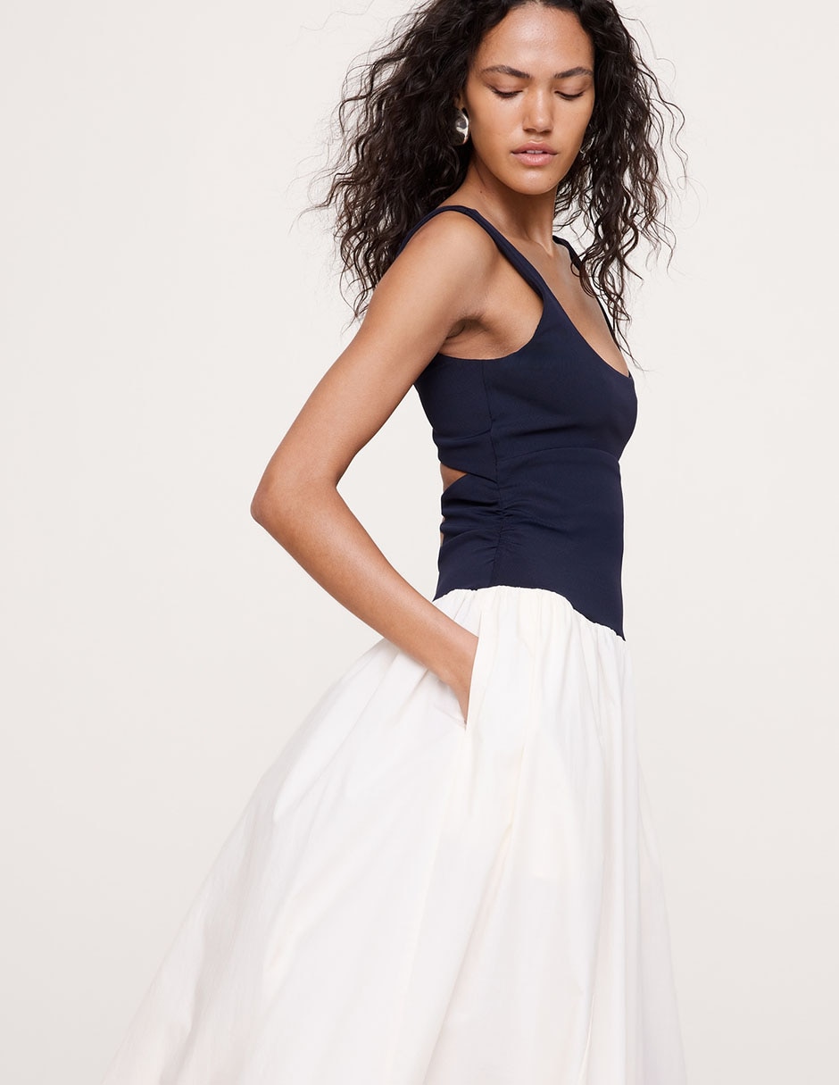 Vestido Largo Casual Para Mujer