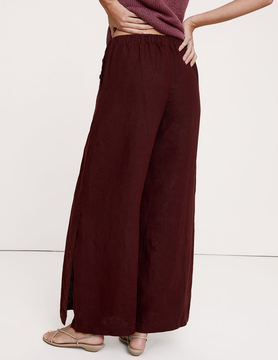 Pantalón relaxed wide leg para mujer 4