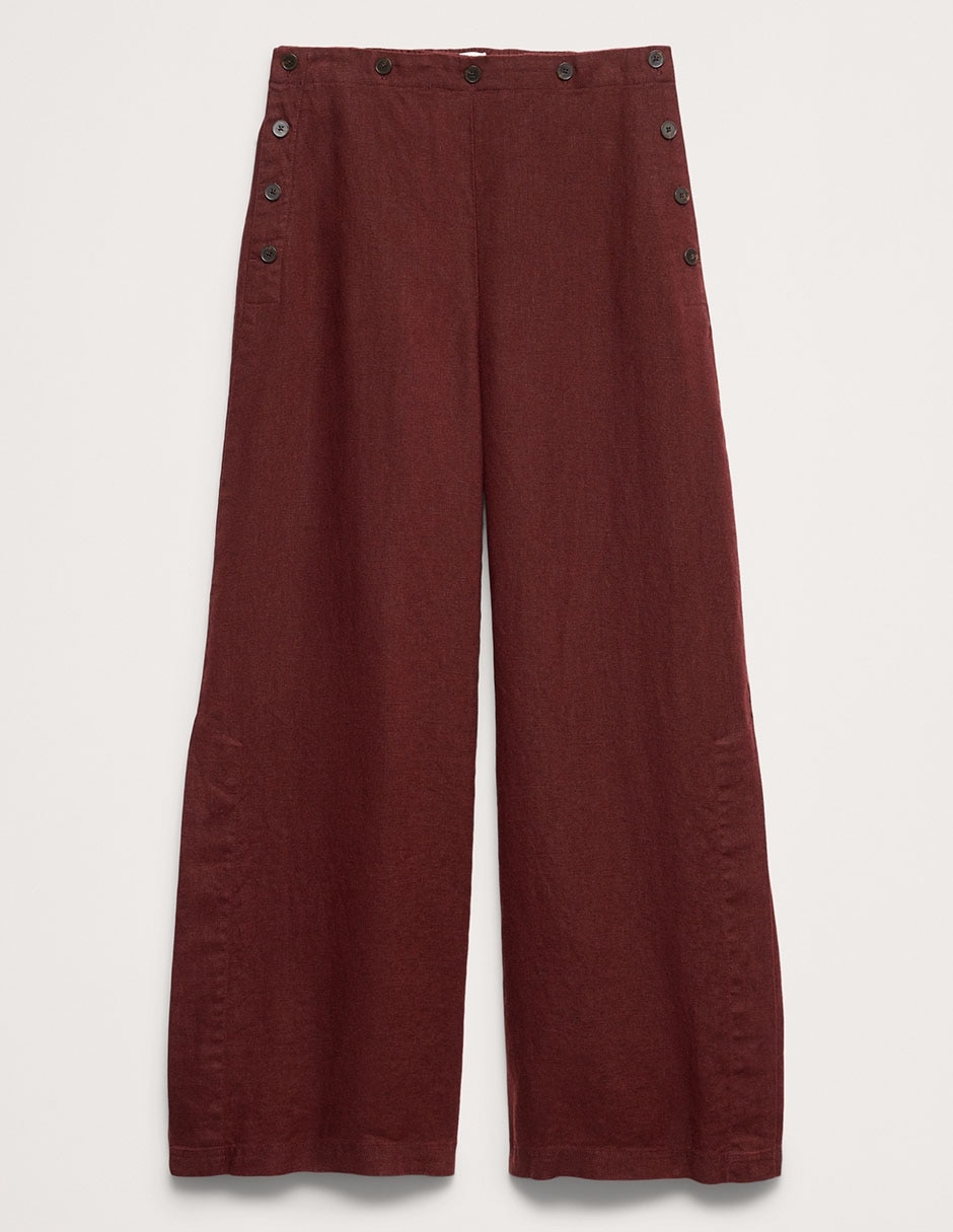 Pantalón relaxed wide leg para mujer 2