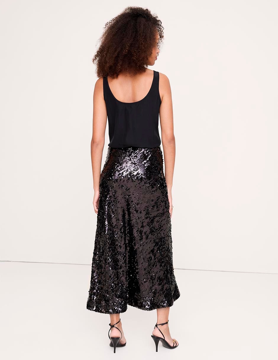Falda crop a la cintura 3