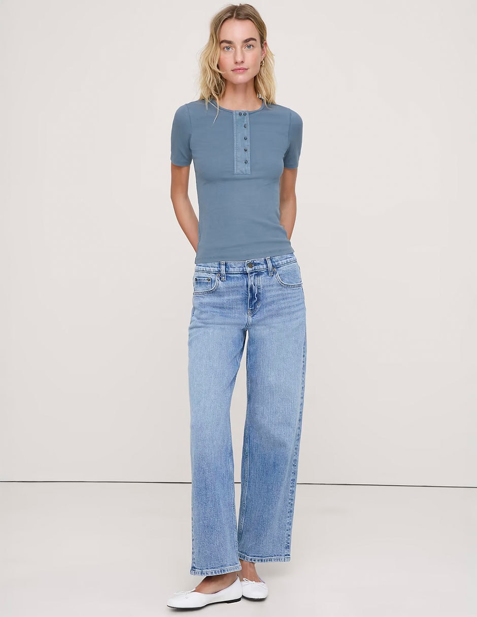 Playera manga corta para mujer