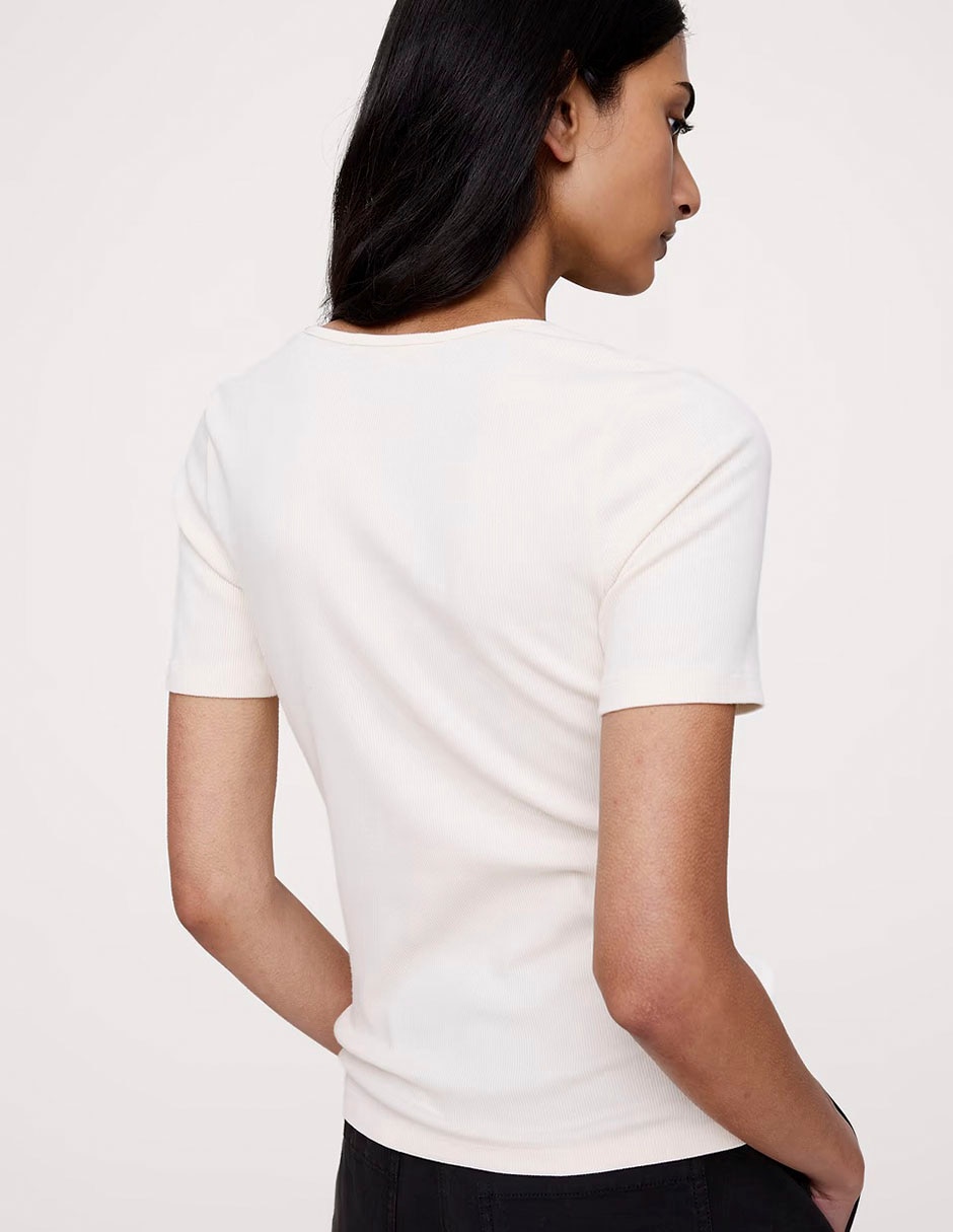 Playera manga corta para mujer 2