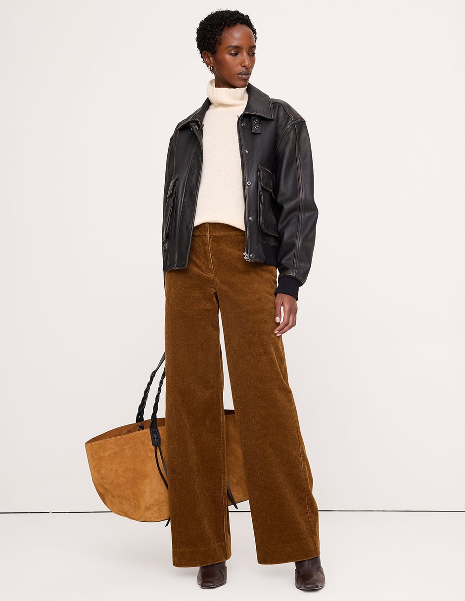 Pantalón amplio para mujer
