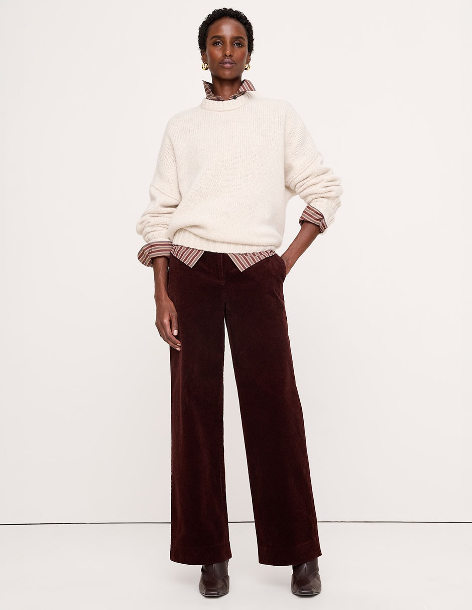 Pantalón amplio para mujer 1