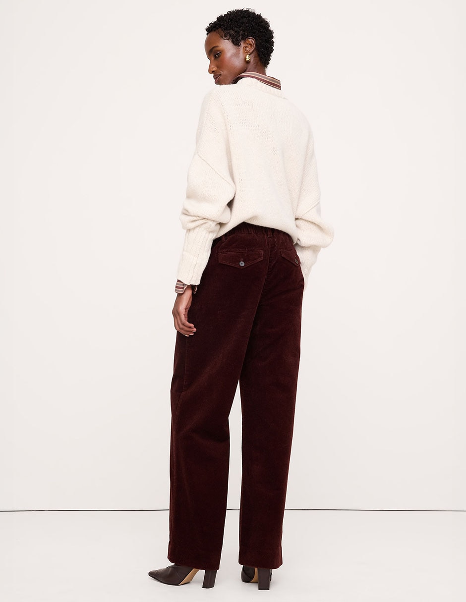 Pantalón amplio para mujer 4