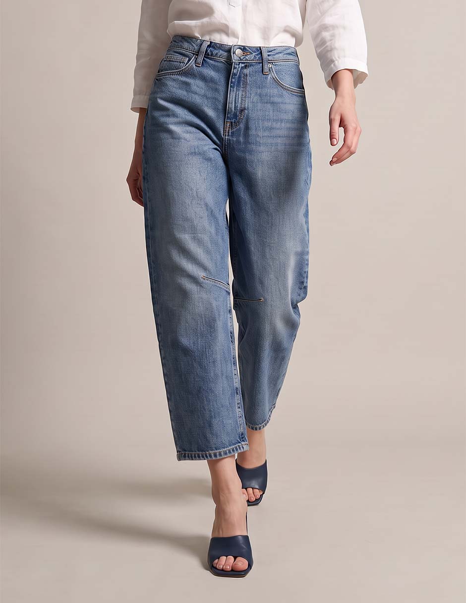Jeans relaxed mon para mujer