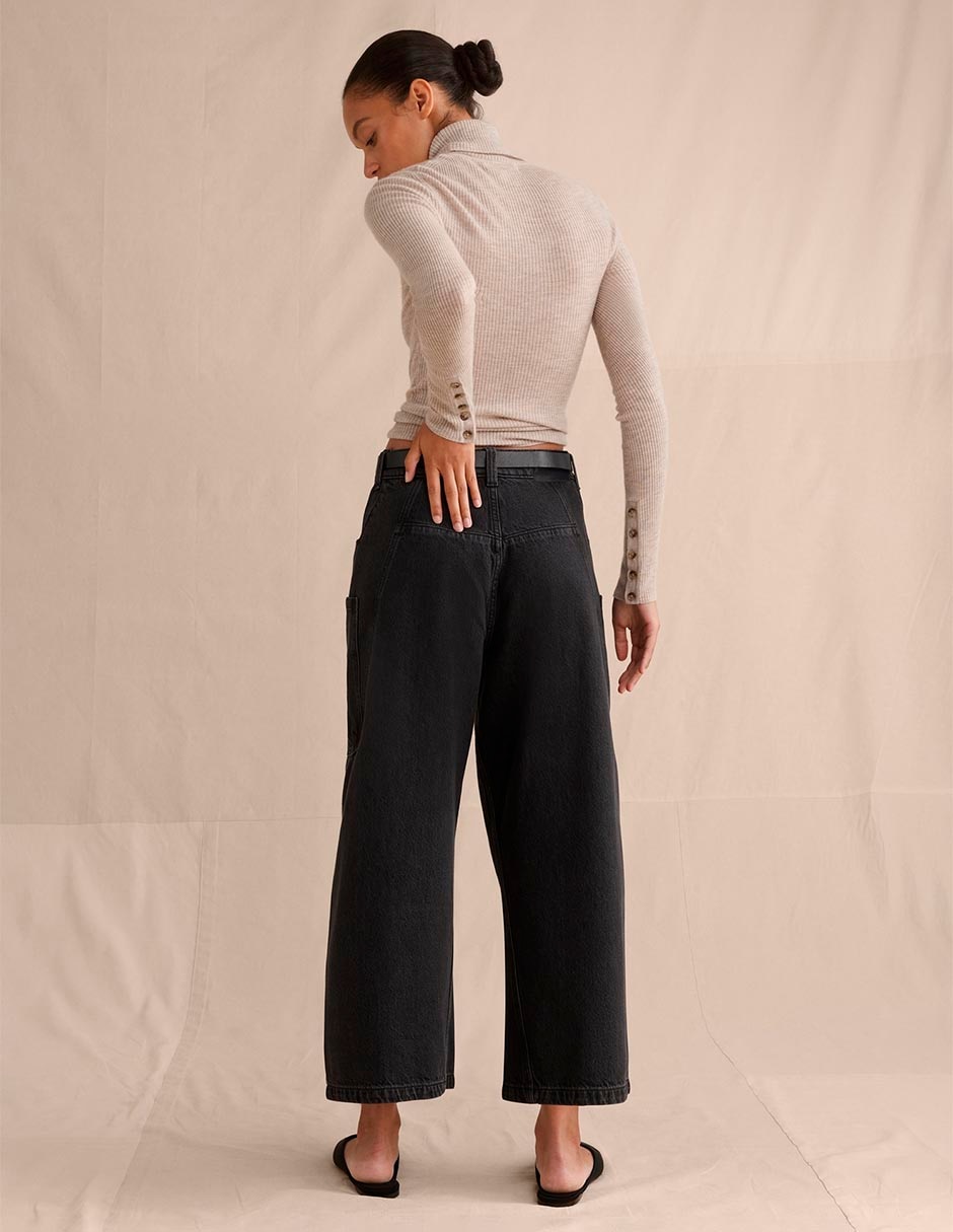 Pantalón amplio para mujer