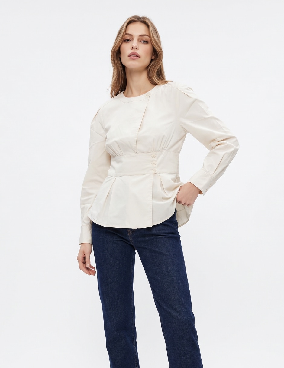 Blusa manga larga para mujer Blusa manga larga para mujer