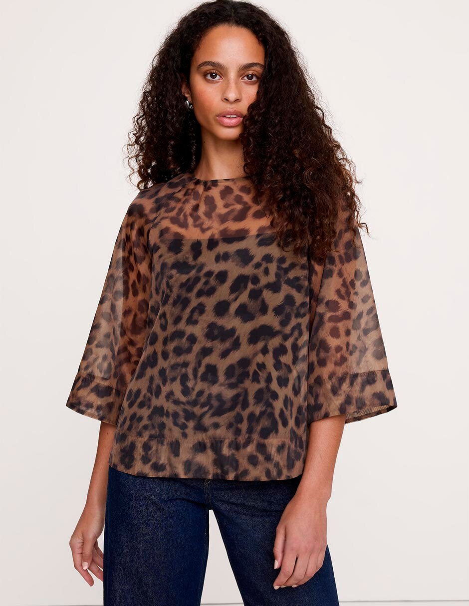 Blusa manga 3/4 para mujer 3