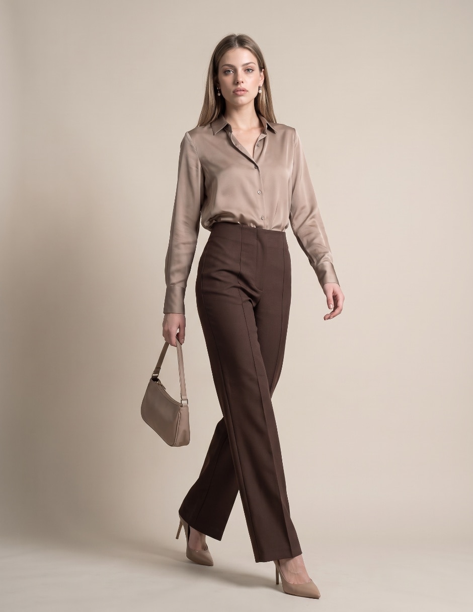 Pantalón straight para mujer 3