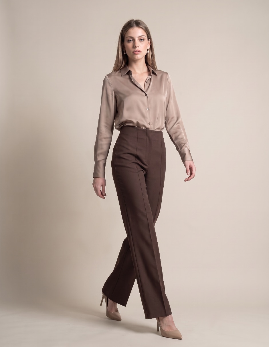 Pantalón straight para mujer Pantalón straight para mujer