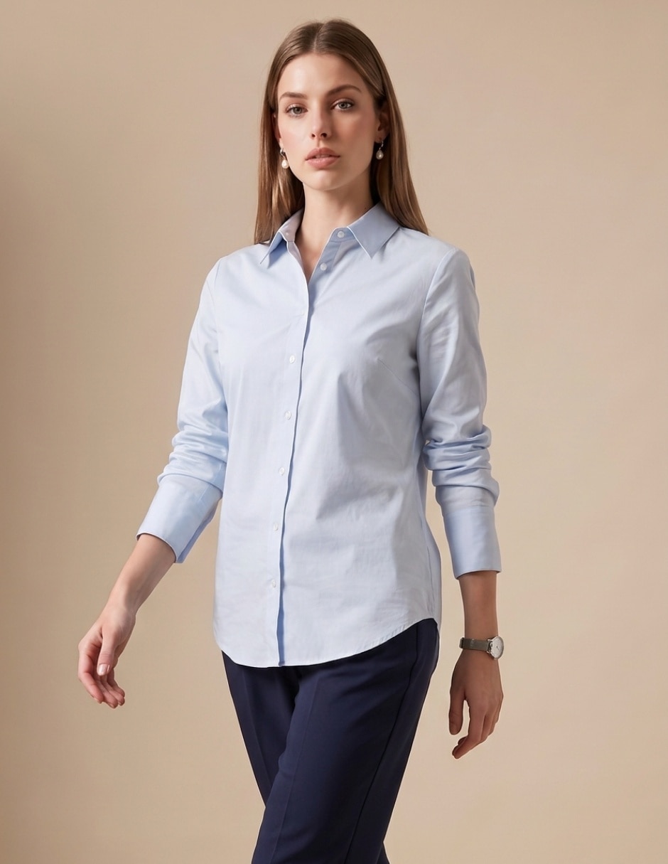 Camisa manga larga para mujer