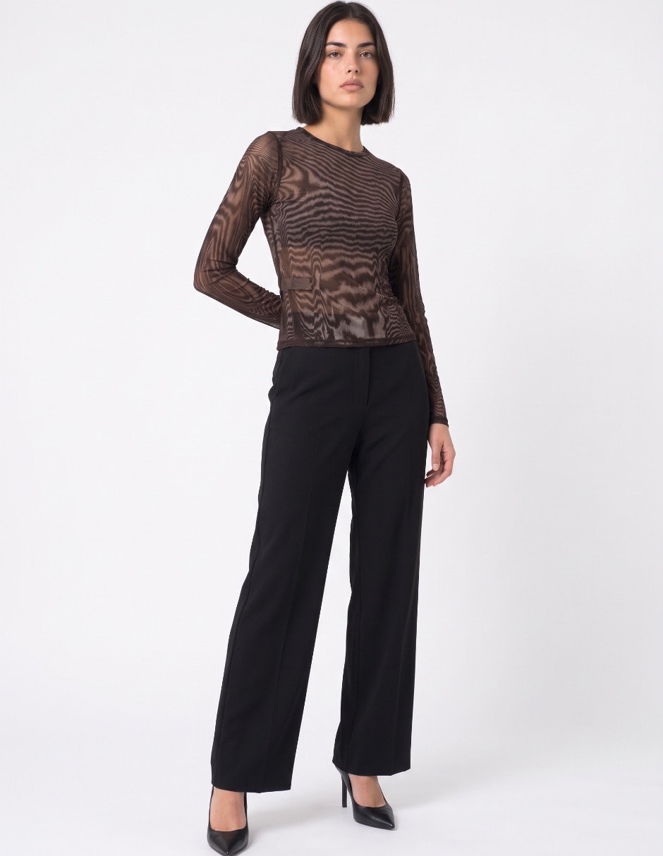 Blusa manga larga para mujer 3