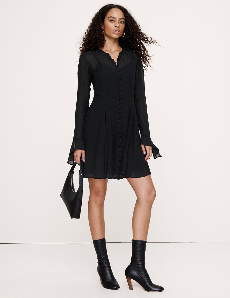 Vestido corto casual para mujer