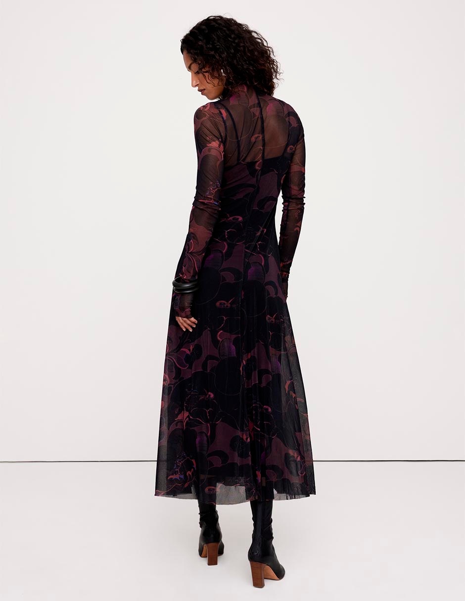 Vestido largo casual para mujer