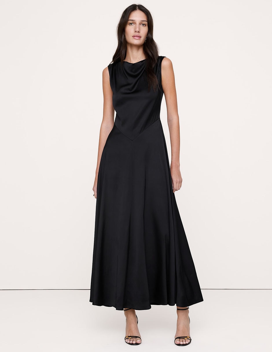 Vestido largo casual para mujer