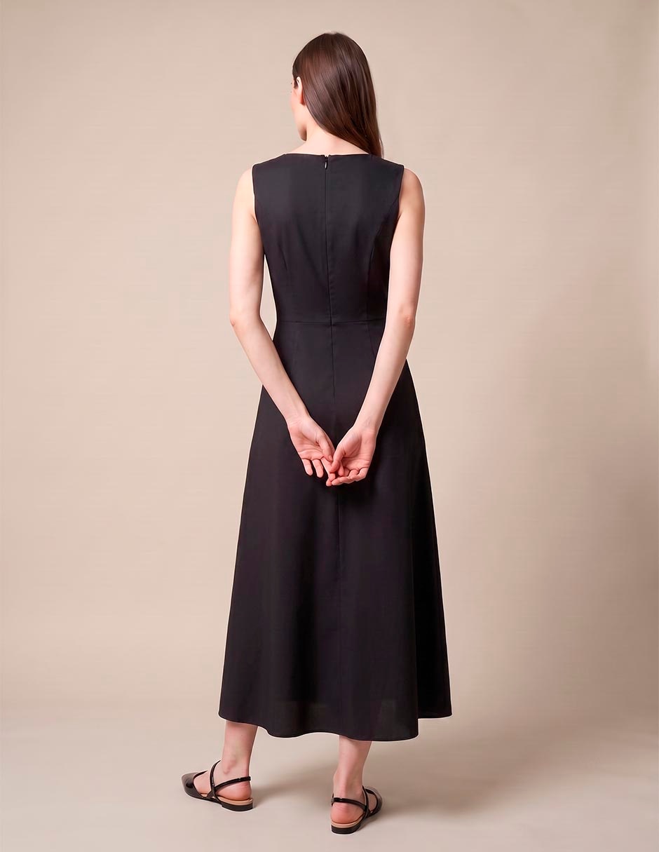 Vestido largo casual para mujer 2