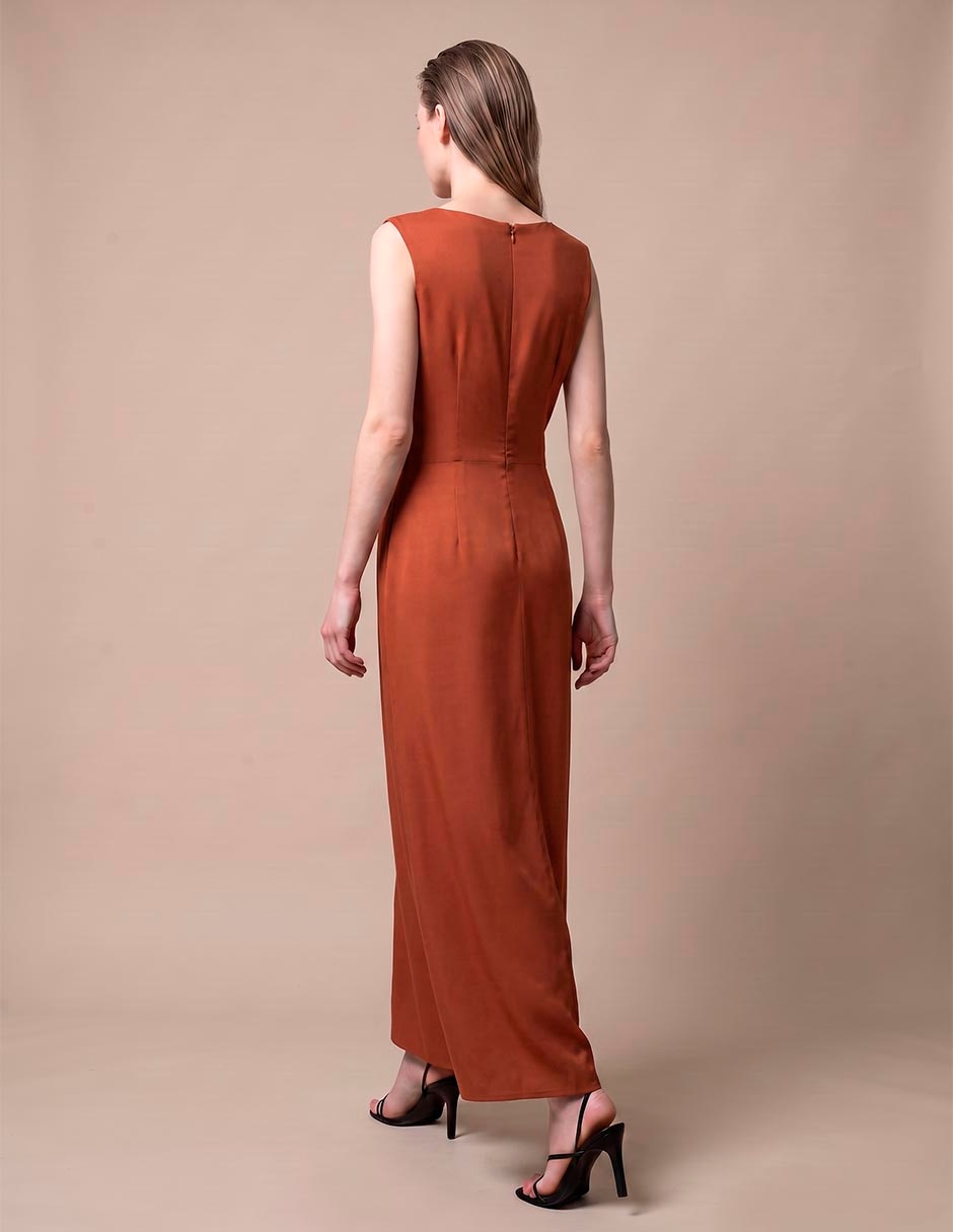 Vestido largo casual para mujer 4